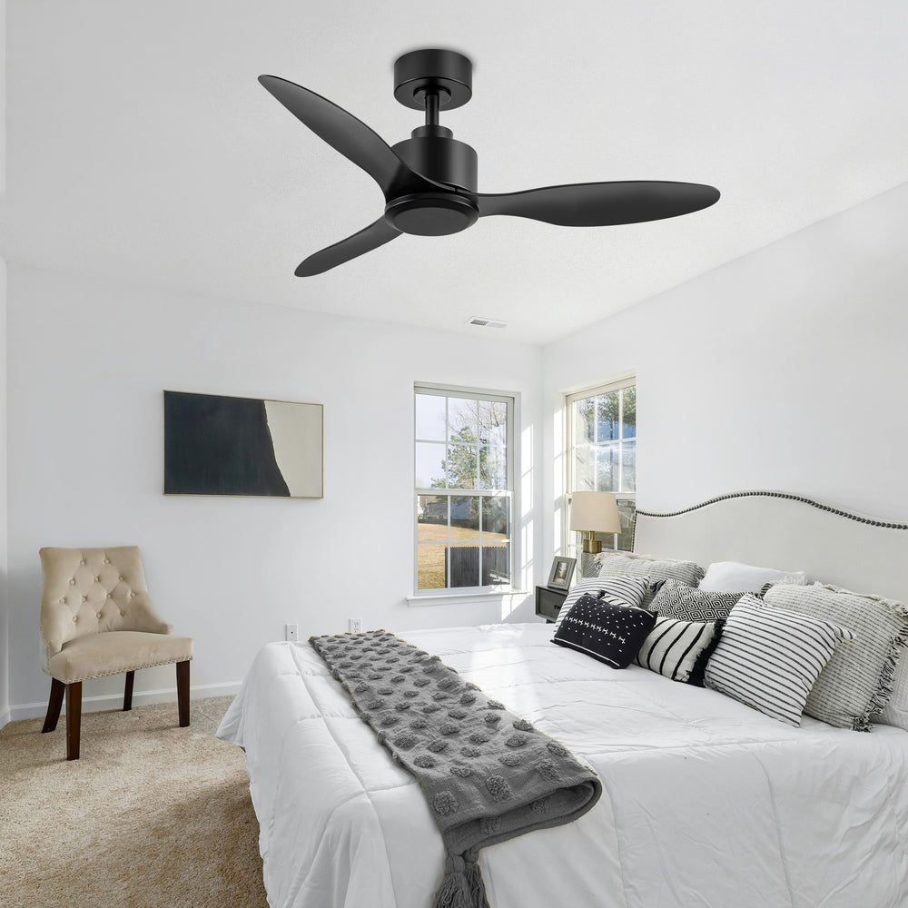 Aervon 42-Inch Ceiling Fan With No Light & Remote