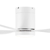 Rivon 52" 3-Blade Flush Mount Ceiling Fan With Light & Remote