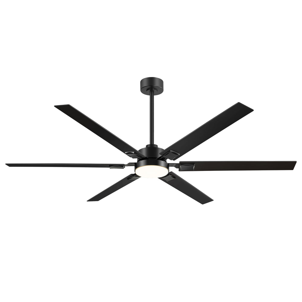 Rylora 72 Inch Ceiling Fan With Light & Remote
