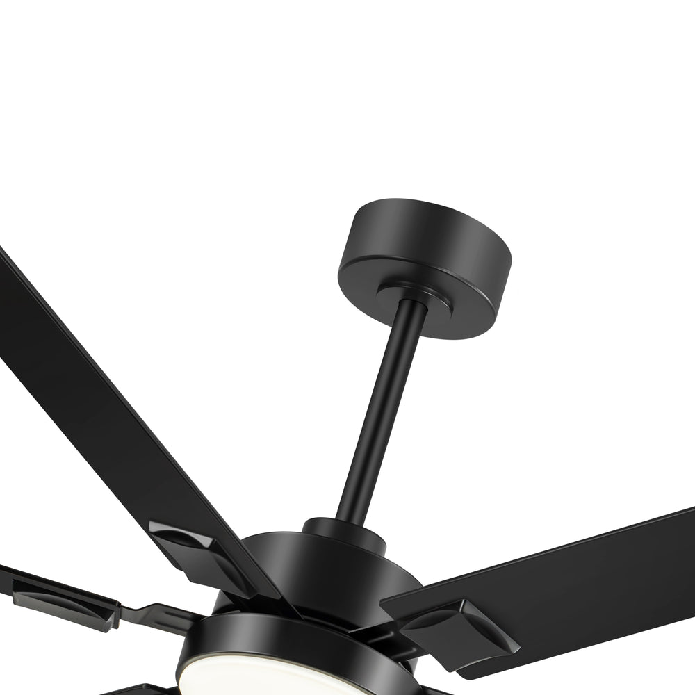 Rylora 72 Inch Ceiling Fan With Light & Remote