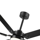 Rylora 72 Inch Ceiling Fan With Light & Remote