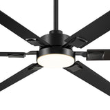 Rylora 72 Inch Ceiling Fan With Light & Remote