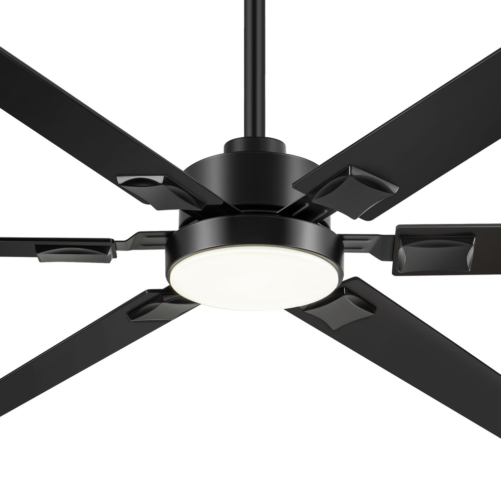 Rylora 72 Inch Ceiling Fan With Light & Remote