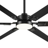 Rylora 72 Inch Ceiling Fan With Light & Remote