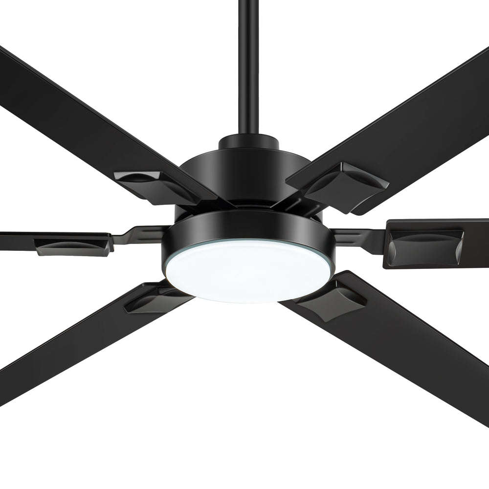 Rylora 72 Inch Ceiling Fan With Light & Remote