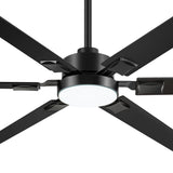 Rylora 72 Inch Ceiling Fan With Light & Remote