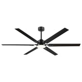 Rylora 72 Inch Ceiling Fan With Light & Remote