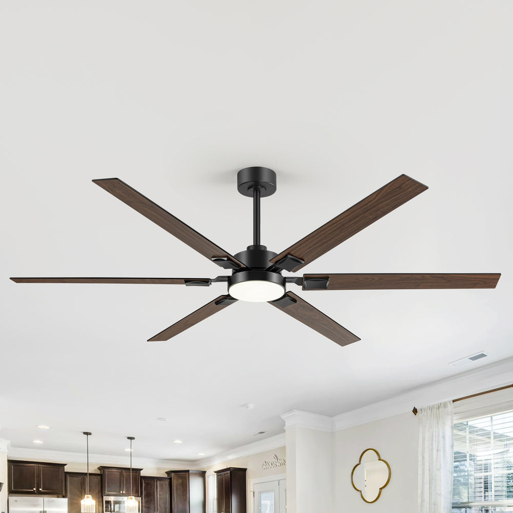 Rylora 72 Inch Ceiling Fan With Light & Remote