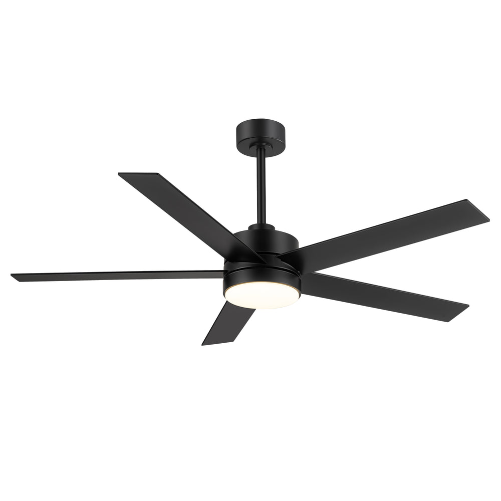 Sylis 56-Inch 5-Blade Ceiling Fan With Light & Remote