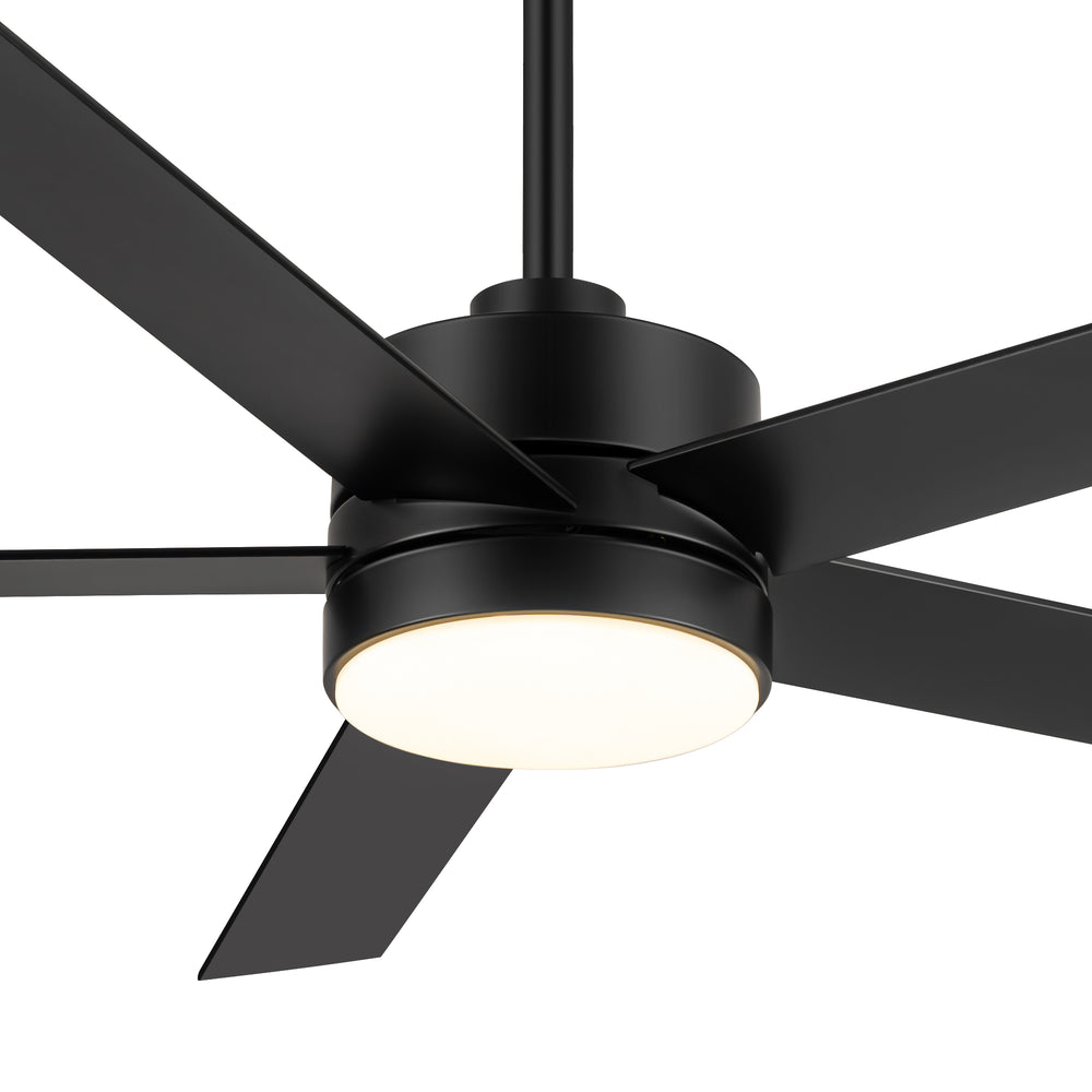 Sylis 56-Inch 5-Blade Ceiling Fan With Light & Remote