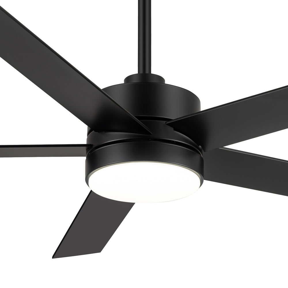 Sylis 56-Inch 5-Blade Ceiling Fan With Light & Remote