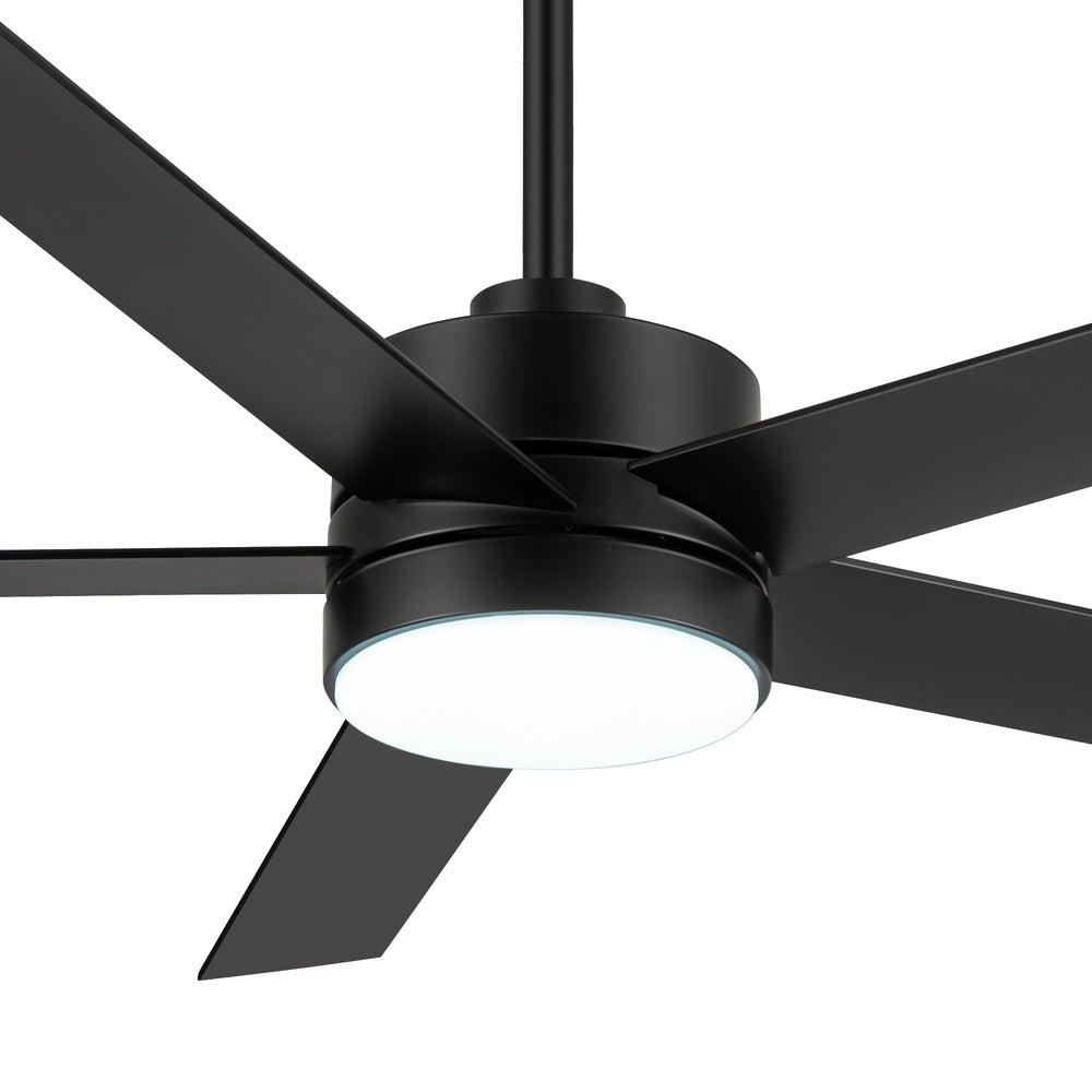 Sylis 56-Inch 5-Blade Ceiling Fan With Light & Remote