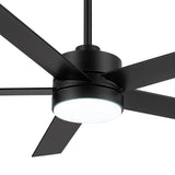 Sylis 56-Inch 5-Blade Ceiling Fan With Light & Remote