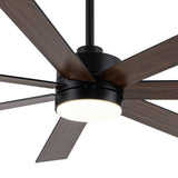 Mavora 62-Inch 7-Blade Ceiling Fan With Light