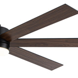 Mavora 62-Inch 7-Blade Ceiling Fan With Light