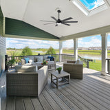 Mavora 62-Inch 7-Blade Ceiling Fan With Light
