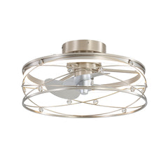 Rene 21-In LED Chandelier Ceiling Fan with Light Remote(3-blade)