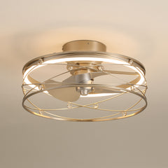 Rene 21-In LED Chandelier Ceiling Fan with Light Remote(3-blade)