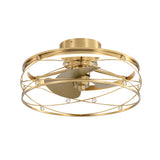 Veyora 21-Inch Chandelier Ceiling Fan With Dimmable LED Light