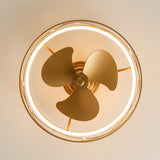 Veyora 21-Inch Chandelier Ceiling Fan With Dimmable LED Light