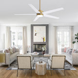 Xavon 65-Inch Ceiling Fan With Light and Remote Control