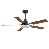Nerova 48/52" 5-Blade Ceiling Fan With Light & Remote