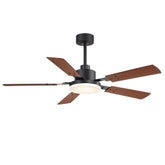 Nerova 48/52" 5-Blade Ceiling Fan With Light & Remote