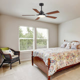 Nerova 48/52" 5-Blade Ceiling Fan With Light & Remote