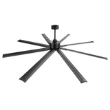 Large 84in Indoor Ceiling Fan with Remote and 3 Downrods without Light(8 Aluminium Blades)