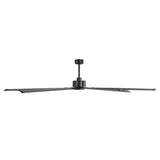 Large 84in Indoor Ceiling Fan with Remote and 3 Downrods without Light(8 Aluminium Blades)
