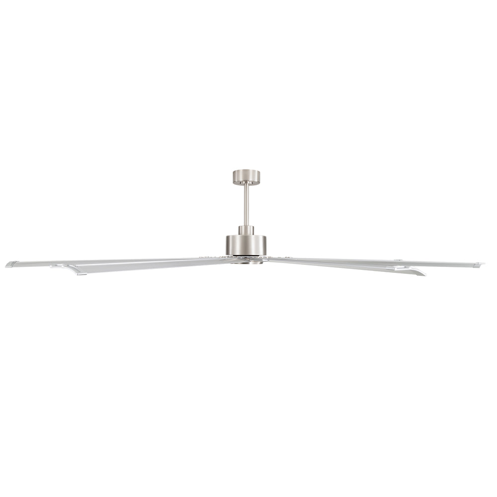 Large 84in Indoor Ceiling Fan with Remote and 3 Downrods without Light(8 Aluminium Blades)