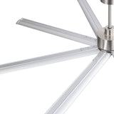Large 84in Indoor Ceiling Fan with Remote and 3 Downrods without Light(8 Aluminium Blades)