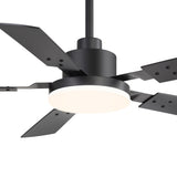 Nerova 48/52" 5-Blade Ceiling Fan With Light & Remote