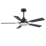 Nerova 48/52" 5-Blade Ceiling Fan With Light & Remote