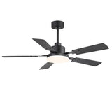Nerova 48/52" 5-Blade Ceiling Fan With Light & Remote