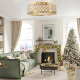 Rosmere 19" Caged Ceiling Fan With Light & Remote