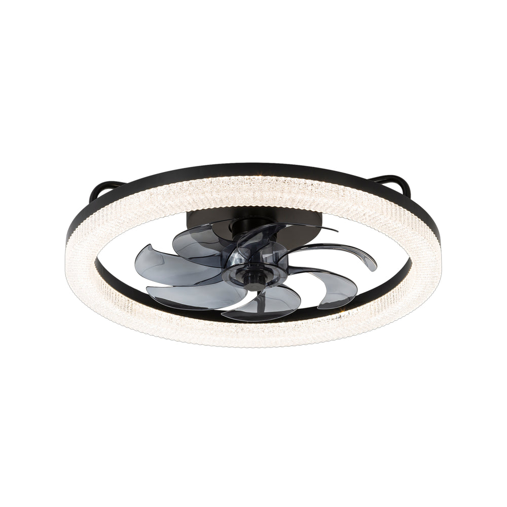 20-in Low Profile LED Ceiling Fan with Remote Control(7-blade)