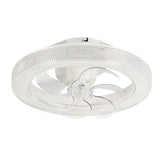 Fenelle 20-Inch Smart Flush Mount Ceiling Fan With Light
