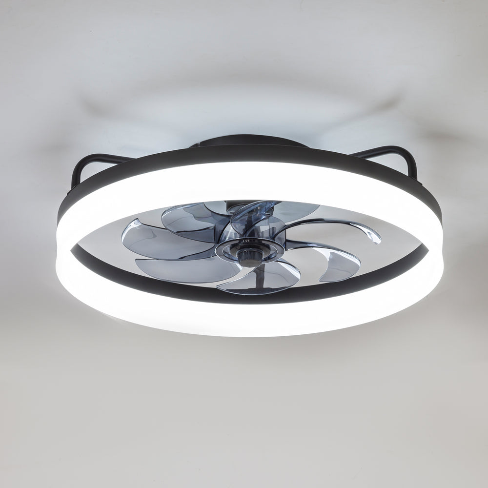 Ferrara 20" Enclosed Ceiling Fan With Light & Remote