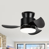Galon 22-Inch Low Profile Small Ceiling Fan With Light & Remote