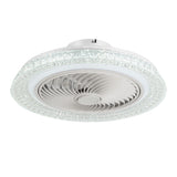 Lunora 18-Inch Smart Low Profile Enclosed Ceiling Fan With Light