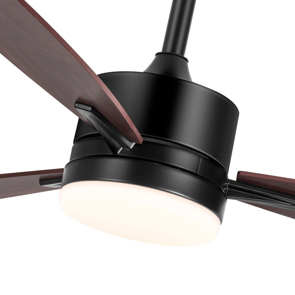 Quenora 42-Inch 3-Blade Ceiling Fan With Light & Remote