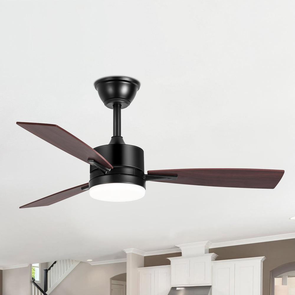 Quenora 42-Inch 3-Blade Ceiling Fan With Light & Remote