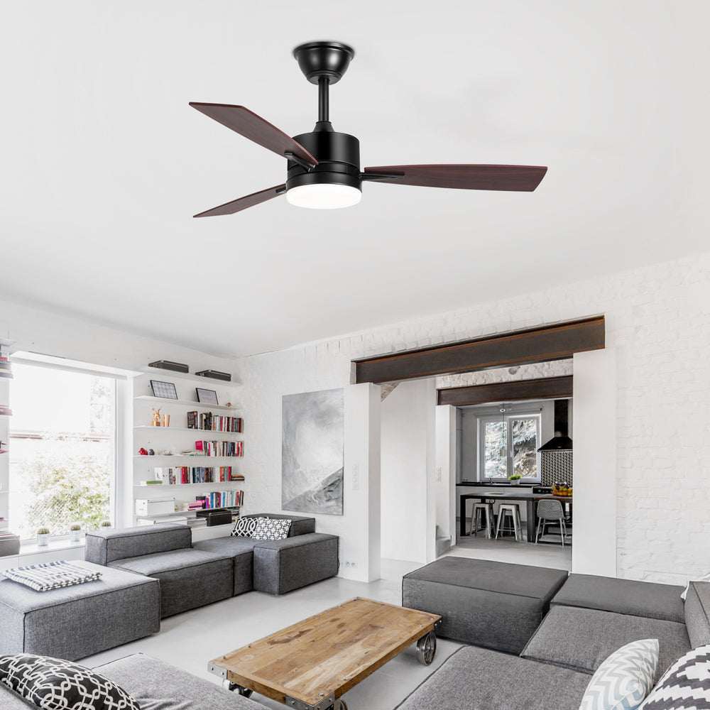 Quenora 42-Inch 3-Blade Ceiling Fan With Light & Remote