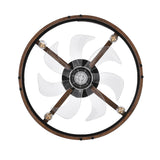 Pavon 20-Inch Caged Ceiling Fan With Light & Remote