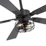 Brenara 48-Inch 5-Blade Ceiling Fan With Light & Remote