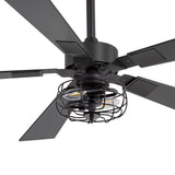 Brenara 48-Inch 5-Blade Ceiling Fan With Light & Remote
