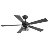 Brenara 48-Inch 5-Blade Ceiling Fan With Light & Remote