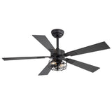 Brenara 48-Inch 5-Blade Ceiling Fan With Light & Remote