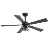 Brenara 48-Inch 5-Blade Ceiling Fan With Light & Remote